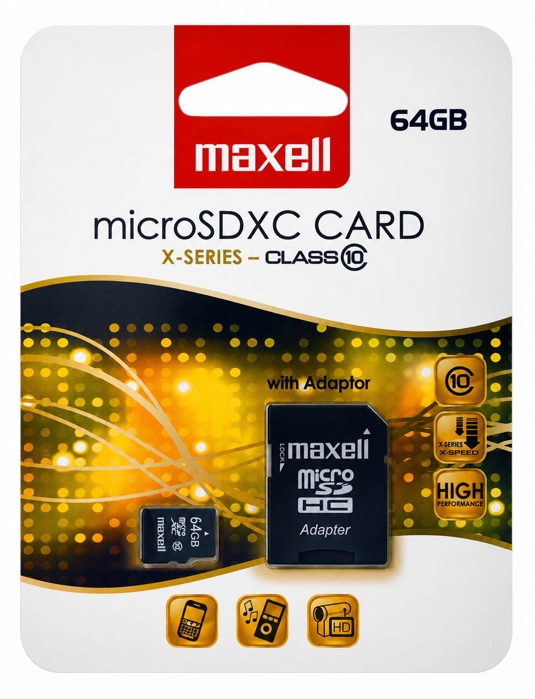 Card Memorie microSD 64GB Class 10 UHS-I U3 V30 - Compatibil Camere Auto DVR 4K