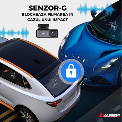 Camera Auto DVR MAXDRIVE® VISION-Ultra, FULL HD 4K, 2160P